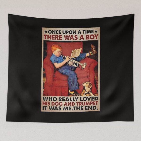 Item preview, Once upon a time there was a boy who really loved his dog and trumpet it was me , the end designed and sold by cevyl49.