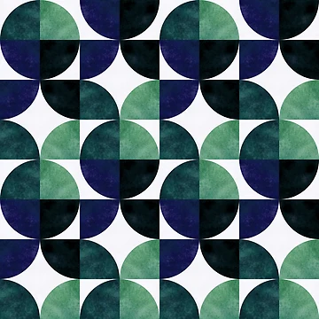 Artwork thumbnail, Minimal Blue Pattern by DifferentCreate