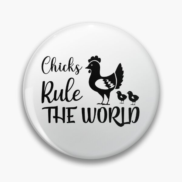 Item preview, Chicks Rule the World Funny Easter Cute Quoted Design designed and sold by micreations.