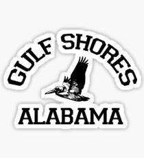Gulf Shores - Alabama. Sticker