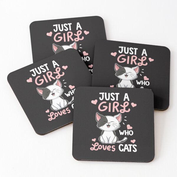 Item preview, Just A Girl Who Loves Cats Cute Cat Lover Gifts designed and sold by nglinh70988.