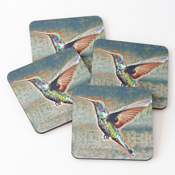 Item preview, Un colibri volador, estilo vintage designed and sold by crea-homedesign.