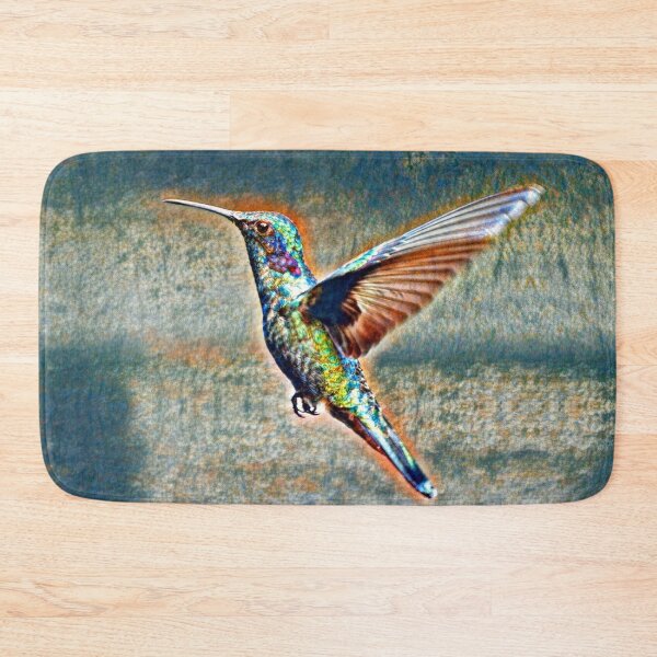 Item preview, A flying colibri, vintage style designed and sold by crea-homedesign.