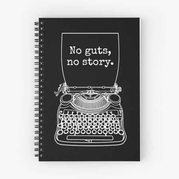 Item preview, Funny Writer Author Novelist No Guts No Story Typewriter designed and sold by GrandeDuc.