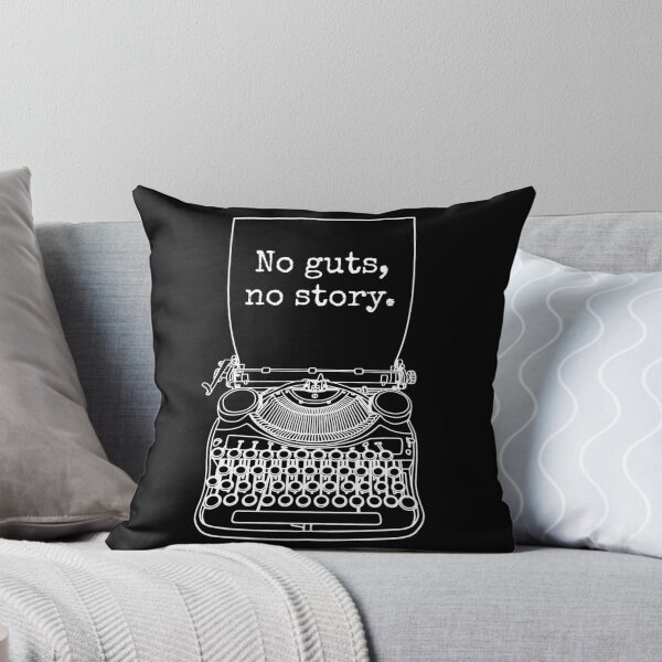 Item preview, Funny Writer Author Novelist No Guts No Story Typewriter designed and sold by GrandeDuc.