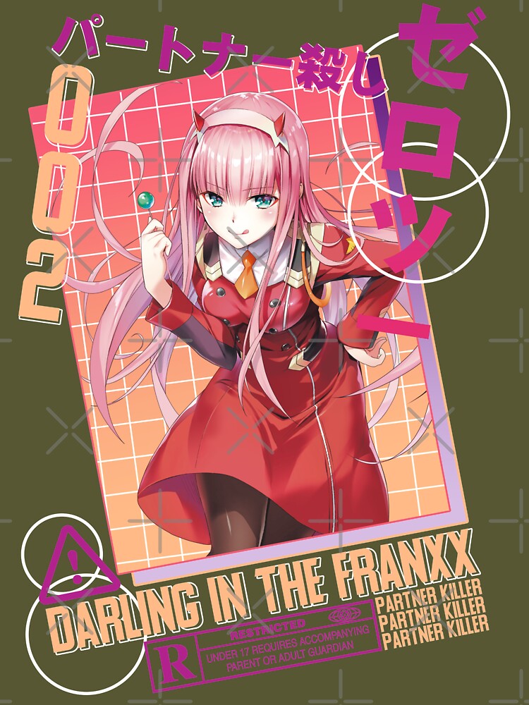 Zero Two - Darling In The Franxx - T-Shirt