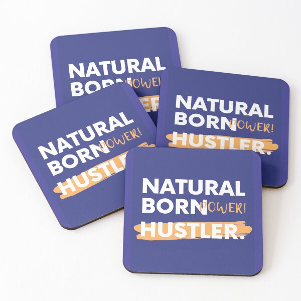Item preview, Natural Born Hustler designed and sold by 2-Of-A-Kind.