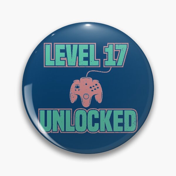 Item preview, Level 17 unlocked designed and sold by PODapparel.