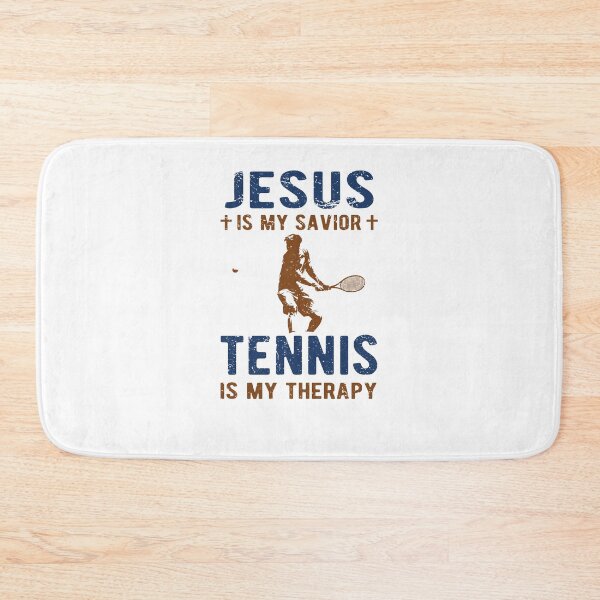 Item preview, Jesus is my savior Tennis is my therapy designed and sold by Catherine8899.