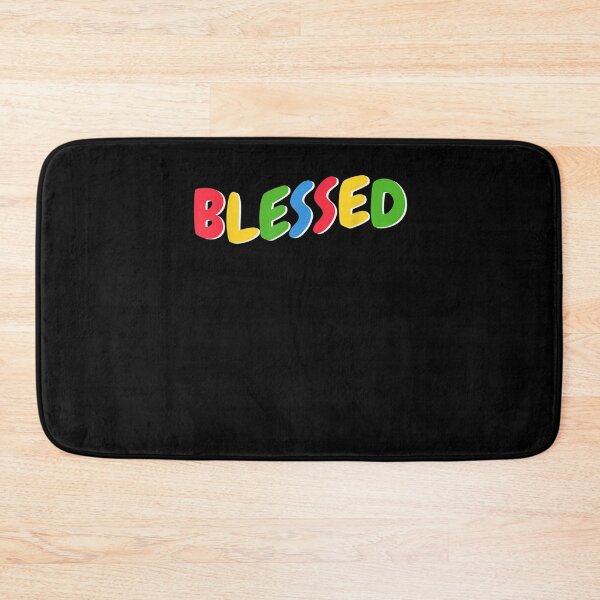 Item preview, Blessed Colorful Lettering Streetwear  designed and sold by servantdep.