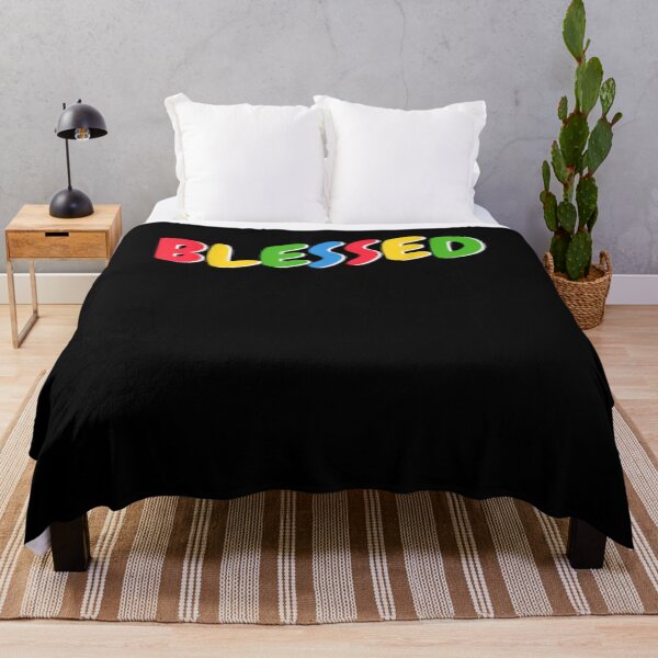 Item preview, Blessed Colorful Lettering Streetwear designed and sold by servantdep.