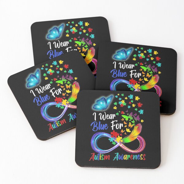 Item preview, I Wear Blue For Autism Awareness Butterfly Autism Awareness  designed and sold by fishingcat19.