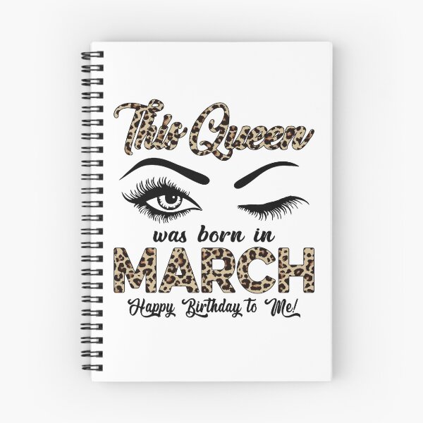 Item preview, This Queen Was Born In March Happy Birthday To Me  designed and sold by davidcgonzale.