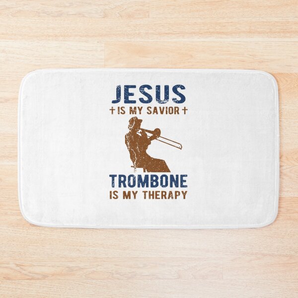 Item preview, Jesus is my savior Trombone is my therapy designed and sold by Catherine8899.