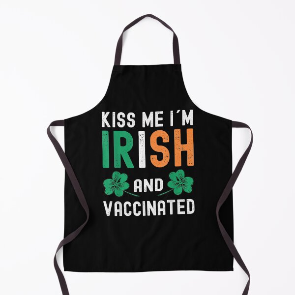Item preview, Kiss Me I'm Irish And Vaccinated Shamrock St Patricks Day designed and sold by servantdep.