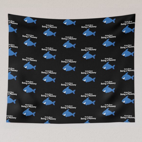 Item preview, Kinda Busy Bieng A Mommy Shark - Cool And Funny illustration For Shark Lovers designed and sold by anassrida.