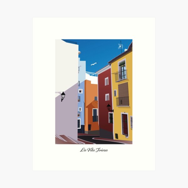 Item preview, The vila joiosa designed and sold by Patmo-Art.