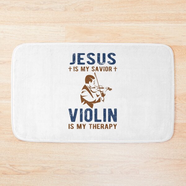 Item preview, Jesus is my savior Violin is my therapy designed and sold by Catherine8899.