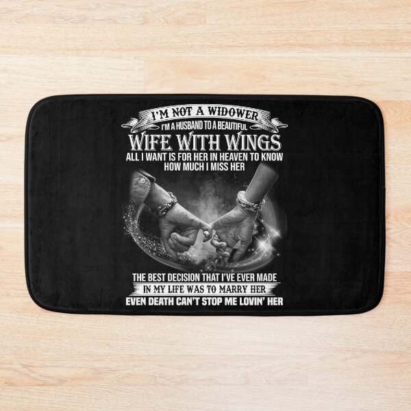 Item preview,  I'm Not A Widower I'm A Husband To A Beautiful Wife With Wings designed and sold by davidcgonzale.