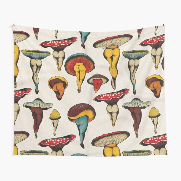 Shroom tits Wall Tapestry