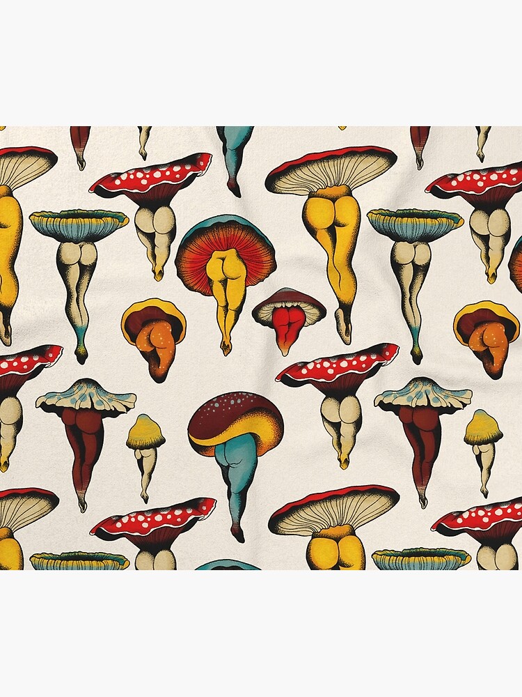 Sexy mushrooms Shower Curtain