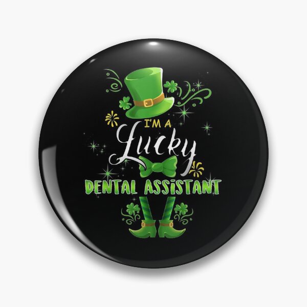Item preview, St Patricks Day Leprechaun I'm A Lucky Dental Assistant  designed and sold by servantdep.