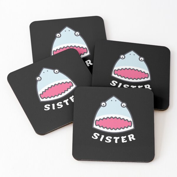 Item preview, Sister Shark - Cool And Funny Illustration For Shark Lovers designed and sold by anassrida.