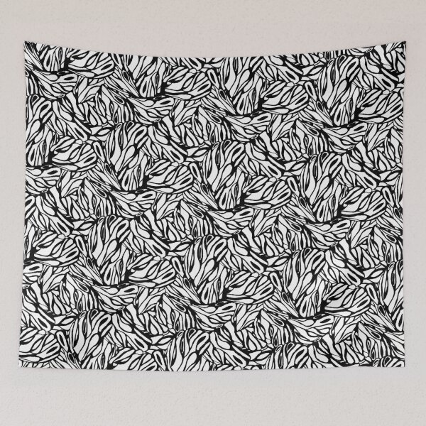 Item preview, Abstract Feather Lines Pattern designed and sold by mythandframe.