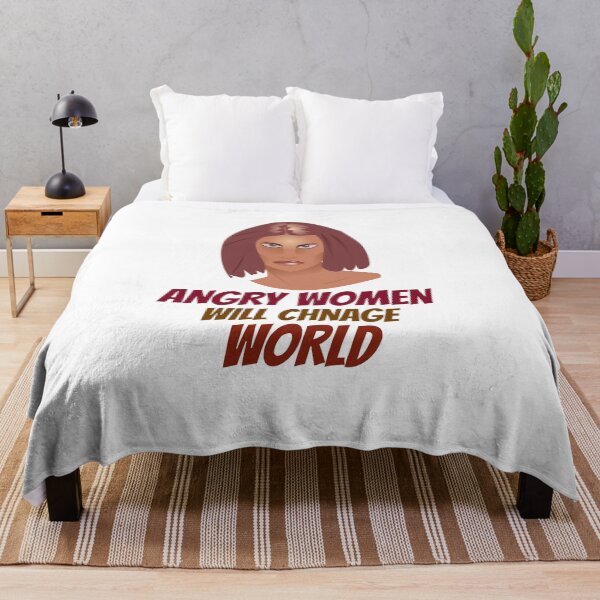 Item preview, ANGRY WOMEN WILL CHANGE THE WORLD designed and sold by 30-Merch.