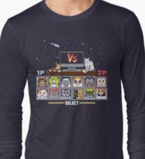 Internet Cat Fight Long Sleeve T-Shirt