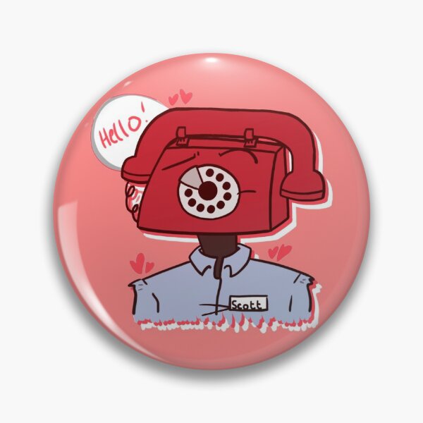 Item preview, Phone Guy “Hello!” designed and sold by Velvet-Vincent.