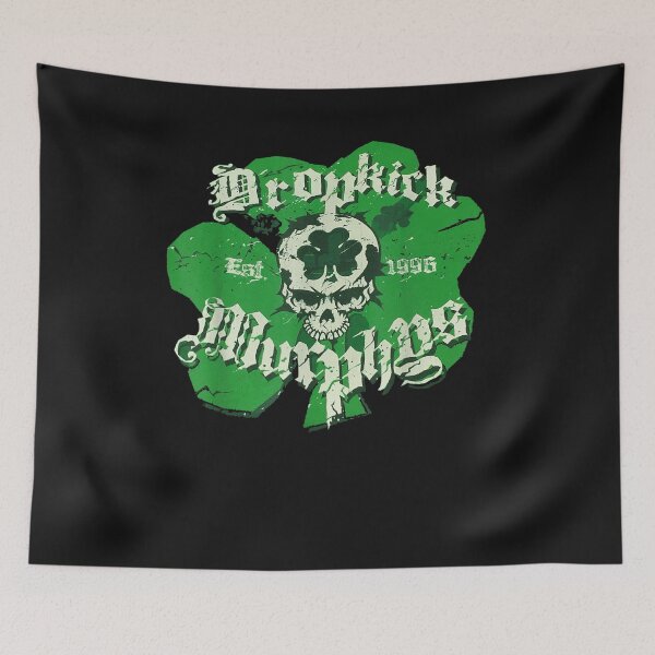Item preview, Vintage Murphys Love Music Est.1996 - Skull St Patrick's Day T-Shirt designed and sold by Lukifo-Super.