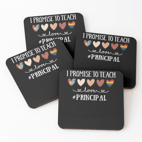 Item preview, I Promise To Teach Love Principal Heart  designed and sold by fishingcat19.
