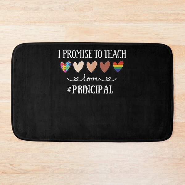 Item preview, I Promise To Teach Love Principal Heart  designed and sold by fishingcat19.