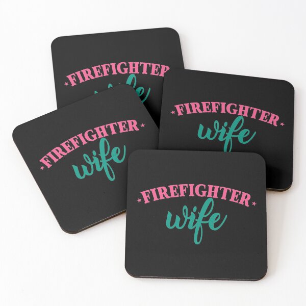 Item preview, Firefighter wife designed and sold by PODapparel.