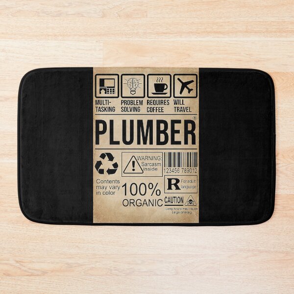 Item preview, Plumber - Multi-tasking Problem Solving designed and sold by cevyl49.
