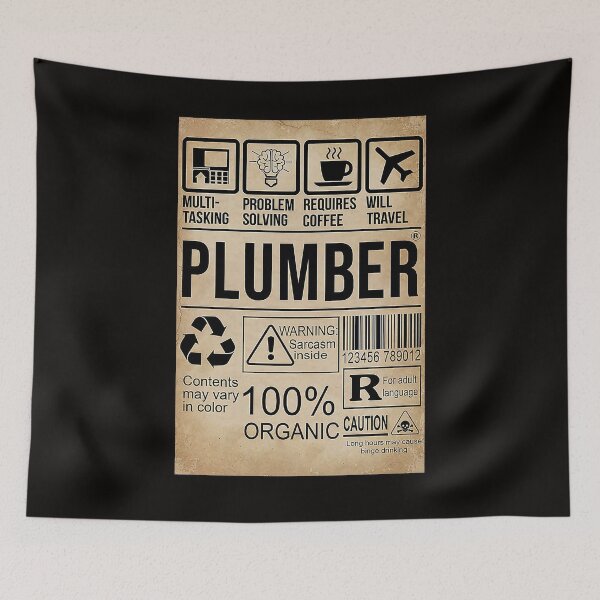Item preview, Plumber - Multi-tasking Problem Solving designed and sold by cevyl49.