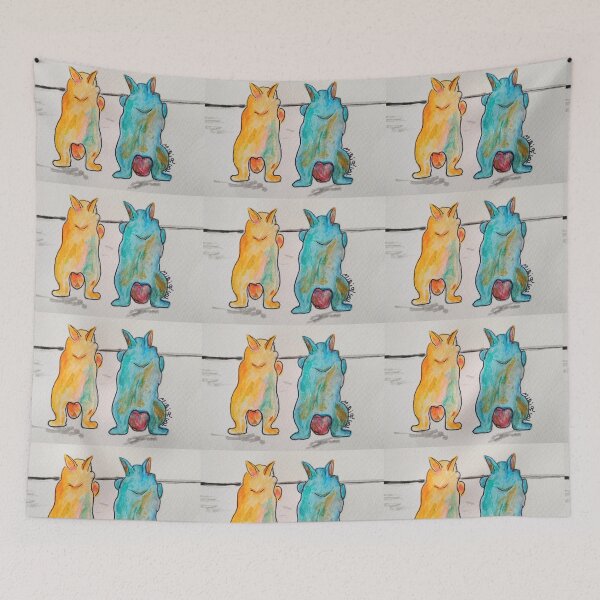 Item preview, Rabbit -original art by Miri Gol designed and sold by Miri Gol.