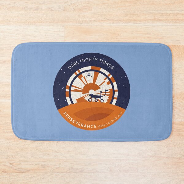 Item preview, Perseverance Rover Mars Landing Homage Patch designed and sold by Markadesign.