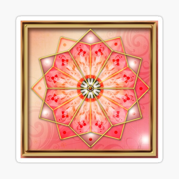 Archangel Ariel Mandala Sticker