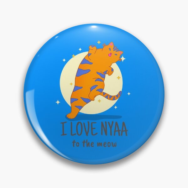 Item preview, I Love Nyaa designed and sold by Lime Milk.