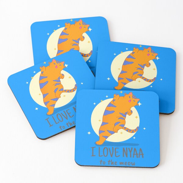 Item preview, I Love Nyaa designed and sold by Lime Milk.