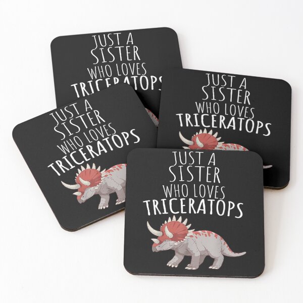 Item preview, Just A Sister Who Loves Triceratops  designed and sold by fishingcat19.