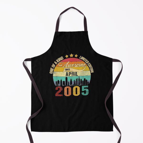 Item preview, Born In April 2005 Vintage 16th Birthday 16 Years Old Bday  designed and sold by fishingcat19.