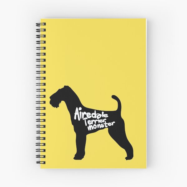 Item preview, Airedale Terrier monster doggie.  designed and sold by illlustreation.