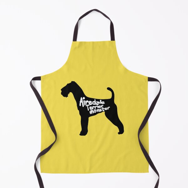 Item preview, Airedale Terrier monster doggie. designed and sold by illlustreation.