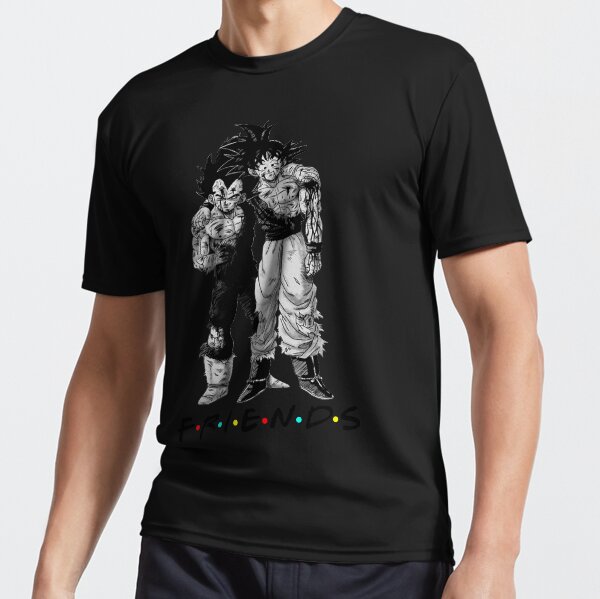 Amis Vegeta et Goku Dragon Ball T-shirt respirant