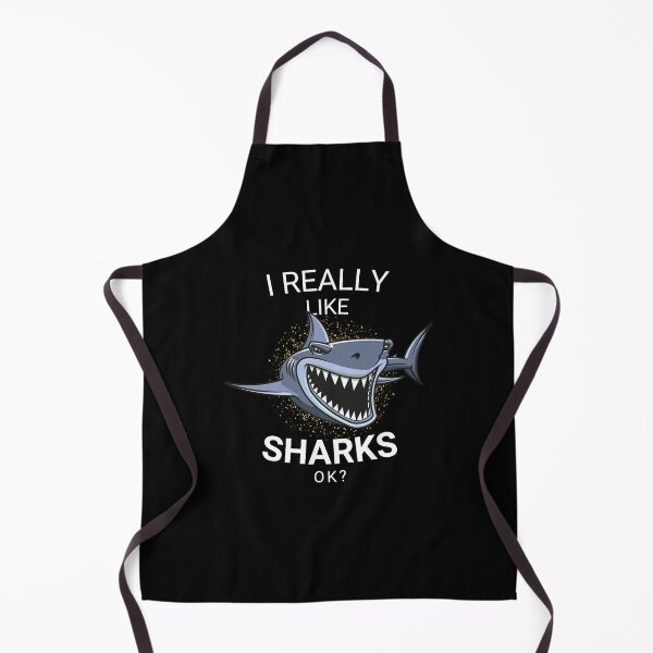 Item preview, I Really Like Sharks Ok? - Cool And Funny Gift For Shark Lovers designed and sold by anassrida.