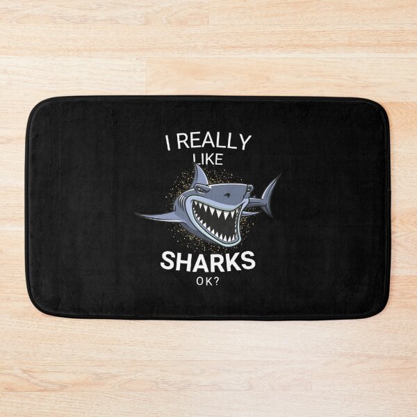 Item preview, I Really Like Sharks Ok? - Cool And Funny Gift For Shark Lovers designed and sold by anassrida.