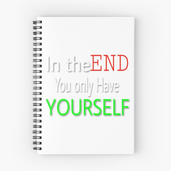 Item preview, In the end you only have yourself  designed and sold by 59SHOP24.